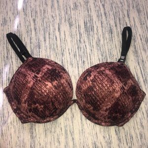 Pink Victoria Secret Push Up Bra